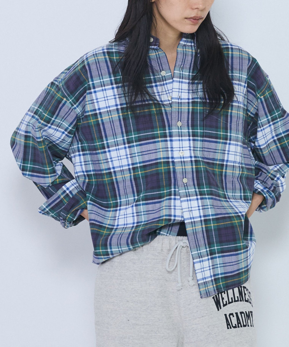 1er Arrondissement ＜POLO RALPH LAUREN/ポロ ラルフ ローレン＞ビッグフィットボタンダウンシャツ チェック