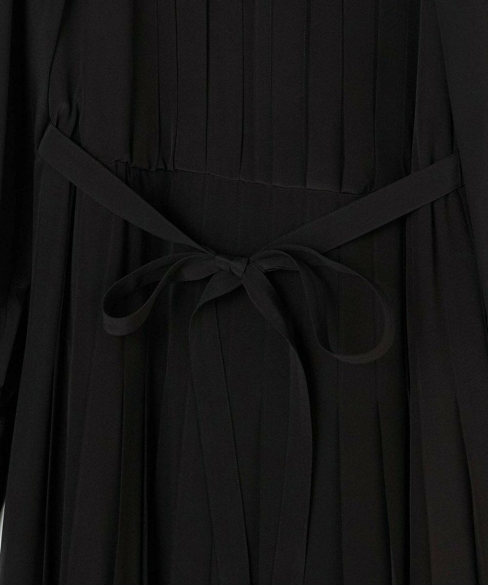 L'EQUIPE COUTURIER シルクデシン16匁ワンピース ブラック