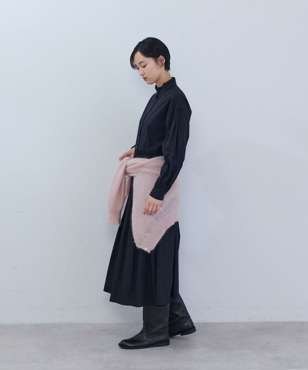 ADIEU TRISTESSE インドポプリンワンピース ブラック