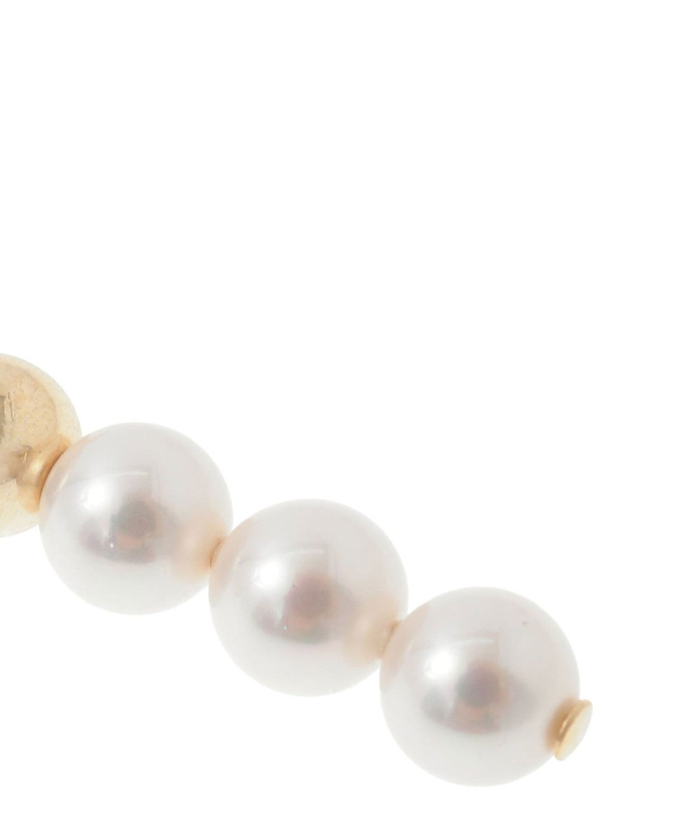 1er Arrondissement ＜Bijou R.I (ビジューアールアイ)＞メタリック×パールピアス（両耳） ゴールド