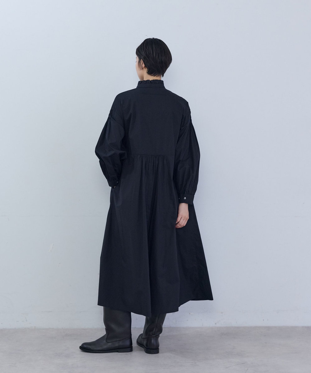 ADIEU TRISTESSE インドポプリンワンピース ブラック