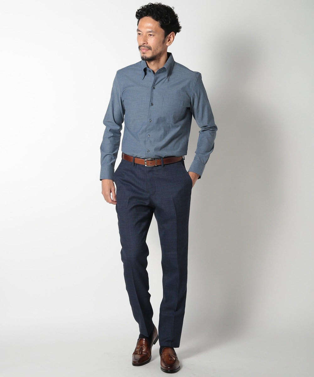 MEN'S BIGI アドバンレザードレスベルト キャメル