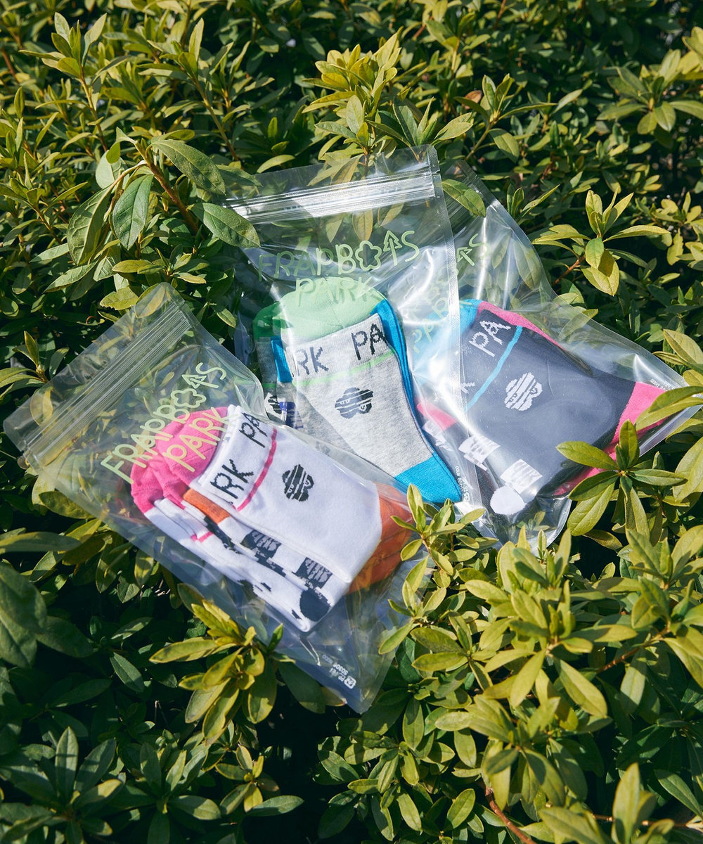 FRAPBOIS パークセットソックス ホワイト