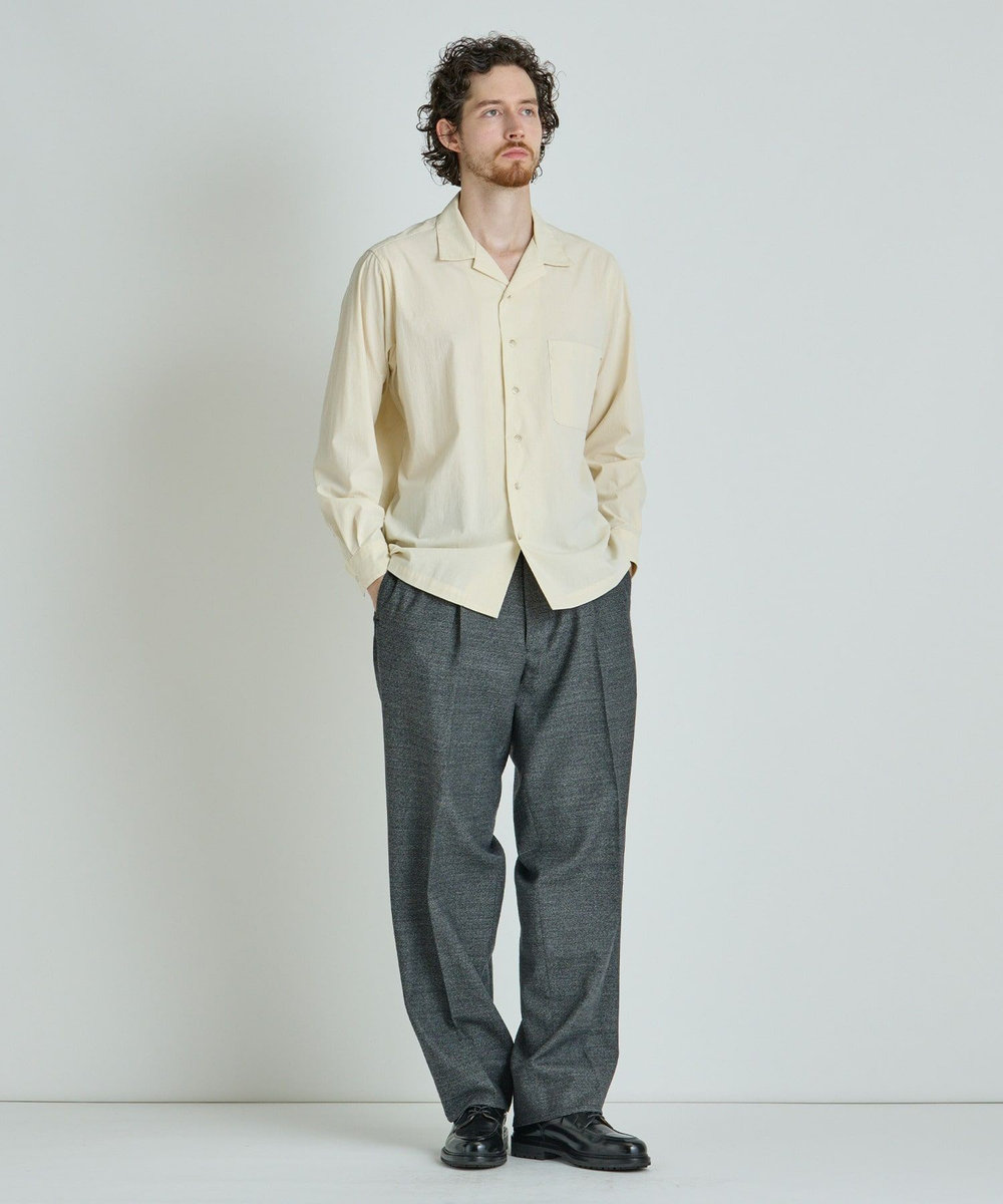 MEN'S BIGI Uチップレザーシューズ ブラック