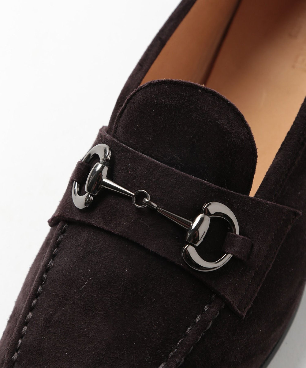 MEN'S BIGI 羊革ビットローファー ブラウン