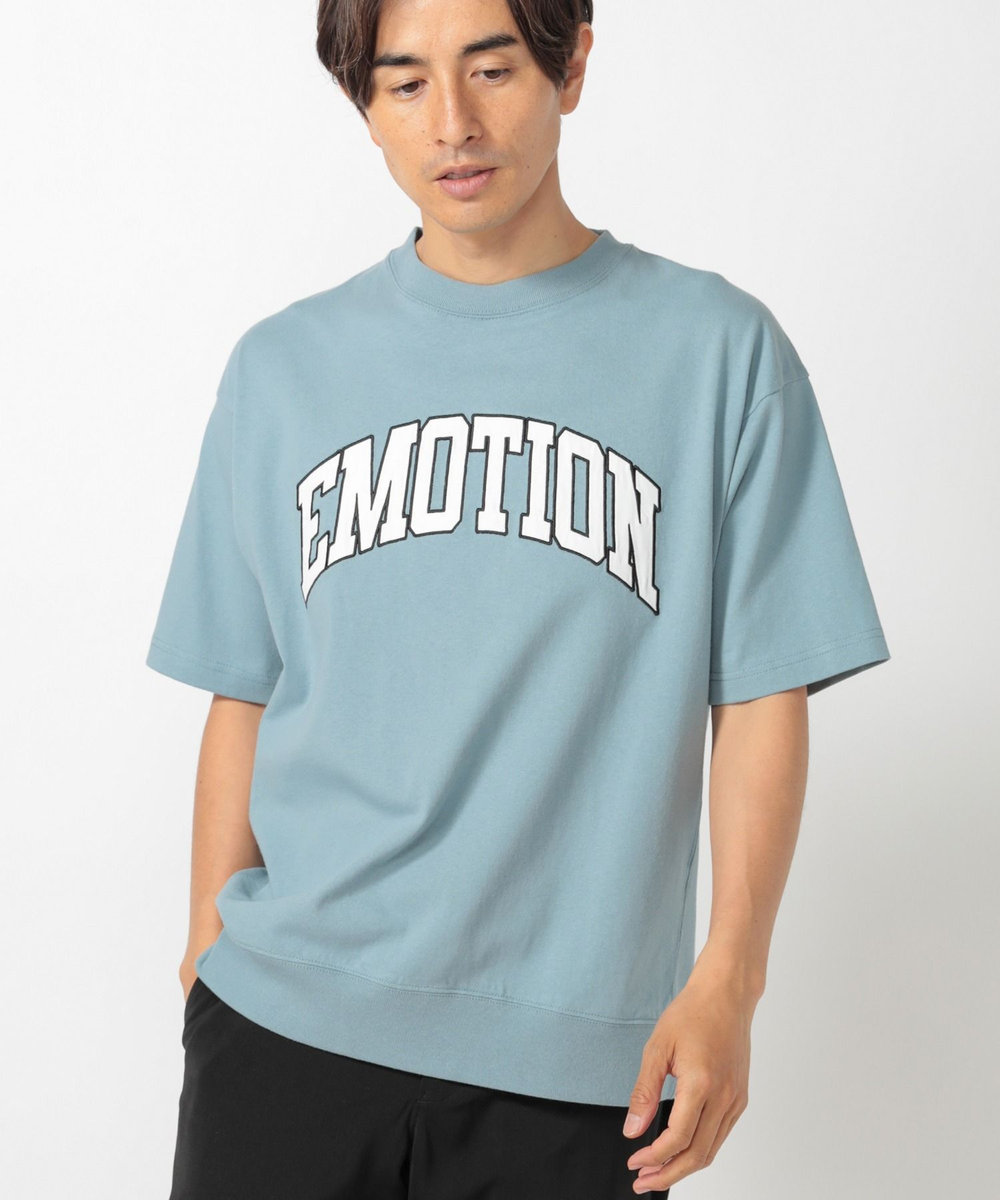 UNION STATION ヘビーウェイトカレッジTシャツ ブルー