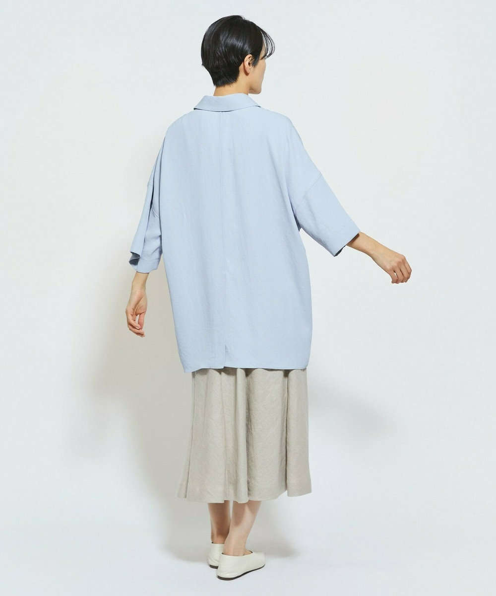 MOGA Collection MOGA Collection ドライリネンスカート グレイッシュベージュ