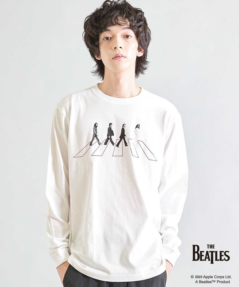 UNION STATION 【THE BEATLES / ザ ビートルズ】コラボロンTee 2 ホワイト