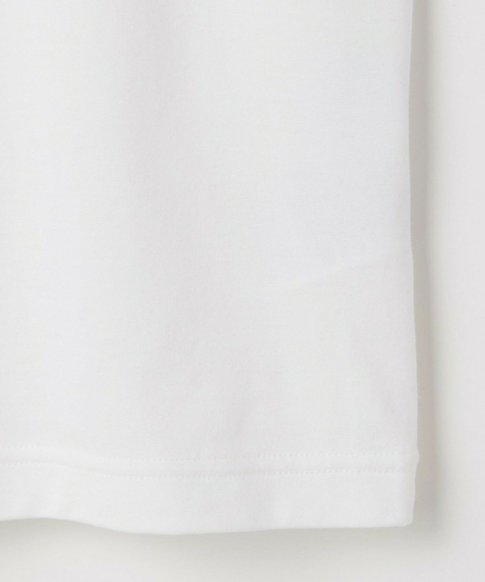 L'EQUIPE Lサイズ（大きいサイズ） 【大きいサイズ】オーガンジー刺繍Tシャツ ホワイト