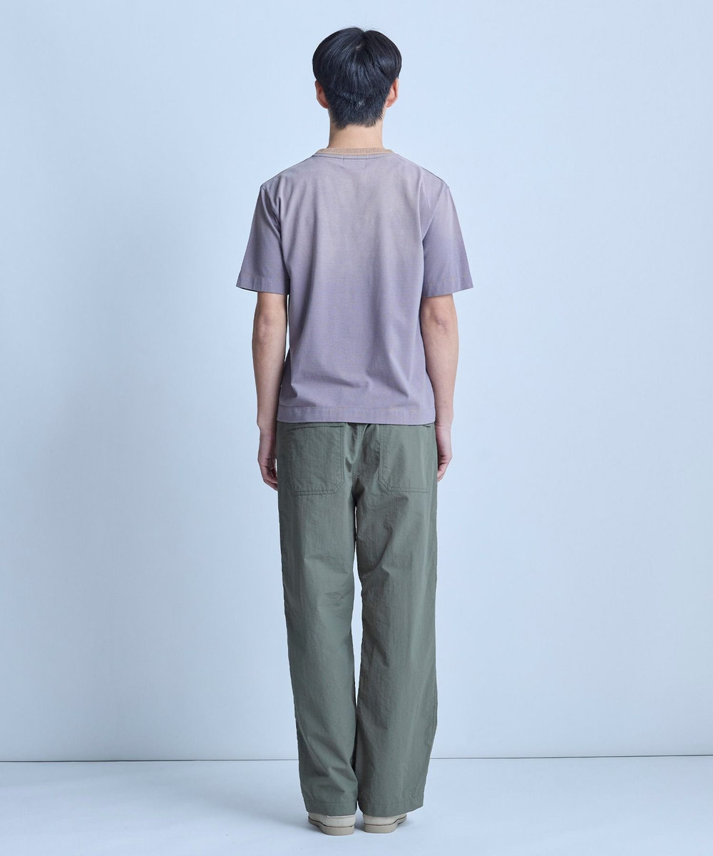 UNION STATION ヴィンテージライクミジンボーダーTシャツ＜ストレッチ・マシンウォッシャブル＞ ブルー
