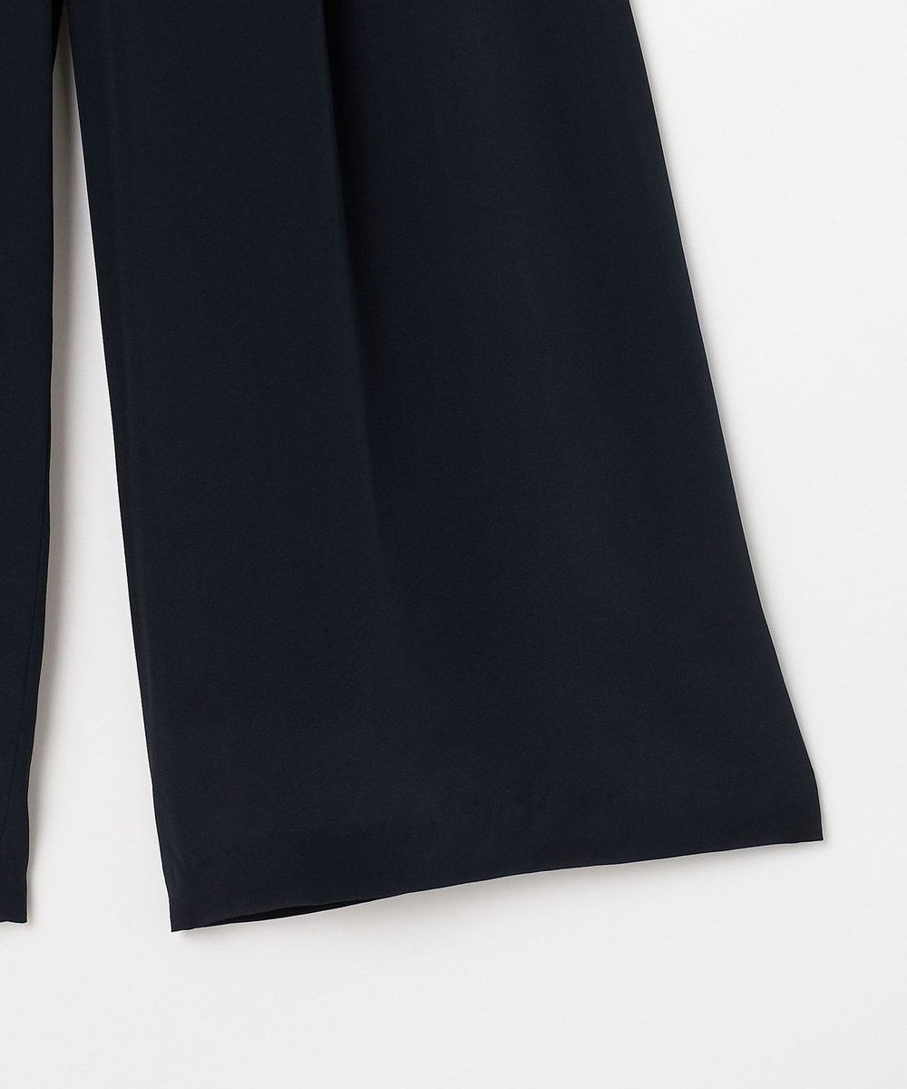 L'EQUIPE COUTURIER シルクデシンパンツ ダークネイビー