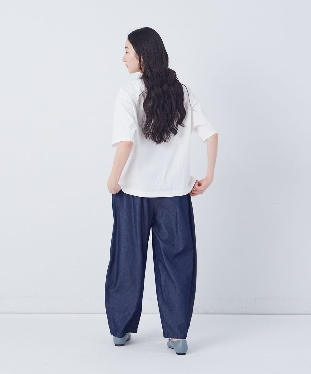 congés payés ADIEU TRISTESSE ベジタブルプリントTシャツ オフホワイト