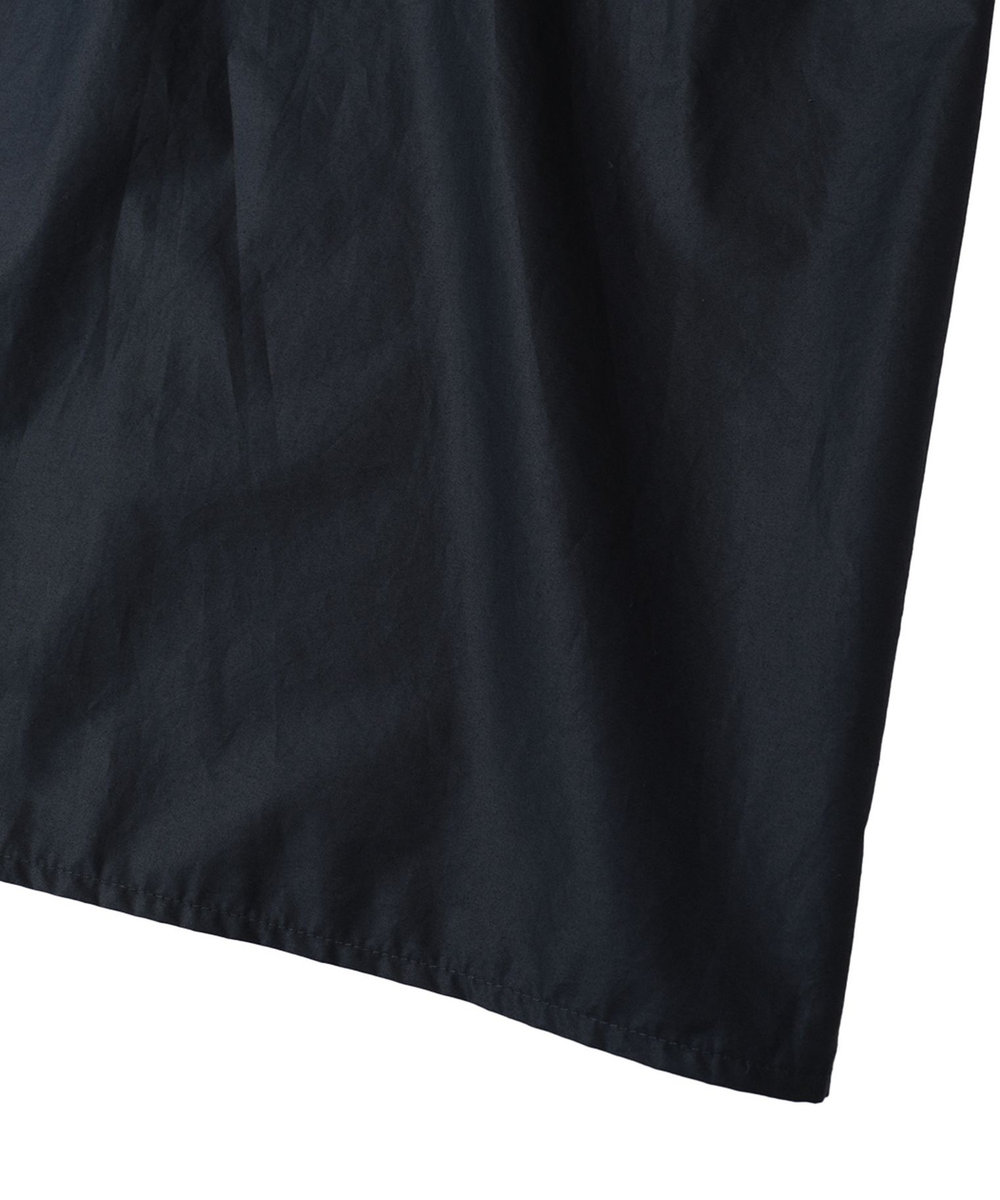 1er Arrondissement ハイカウントチンツツイストシャツワンピース ネイビー