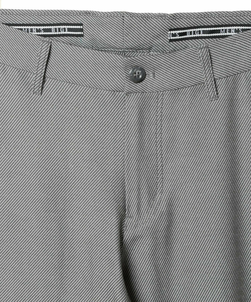 MEN'S BIGI ハイパワーストレッチ ツイルパンツ＜2wayストレッチ＞ ライトグレー