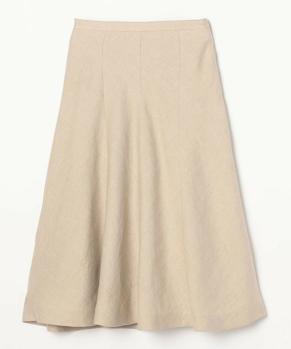 MOGA Collection MOGA Collection ドライリネンスカート グレイッシュベージュ