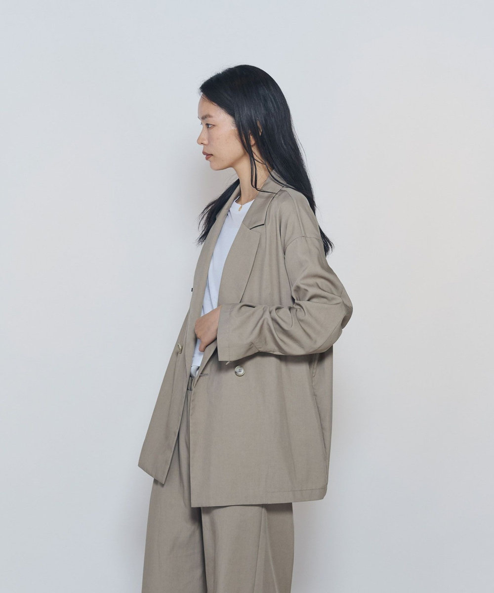 1er Arrondissement テンセルライトジャケット ベージュ