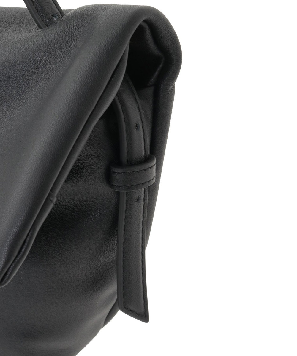 1er Arrondissement ＜PUNTI（プンティ）＞“GRAFT-FLAP"ショルダーバッグ ブラック