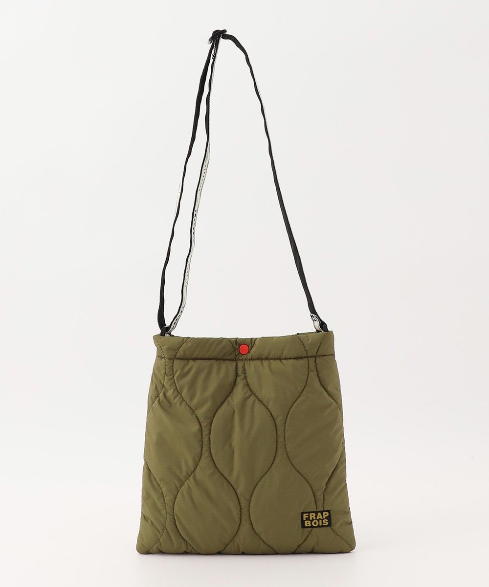 FRAPBOIS キルティングBAG カーキ