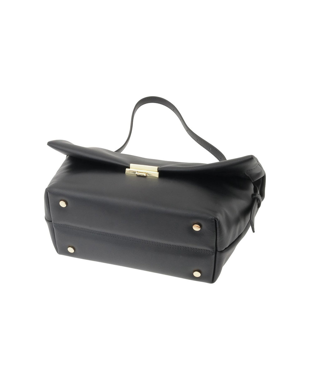 1er Arrondissement ＜PUNTI（プンティ）＞“GRAFT-FLAP"ショルダーバッグ ブラック