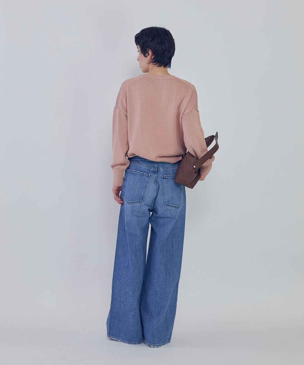 1er Arrondissement ＜upper hights / アッパーハイツ＞“THE LIAM BELT"デニムパンツ ブルー