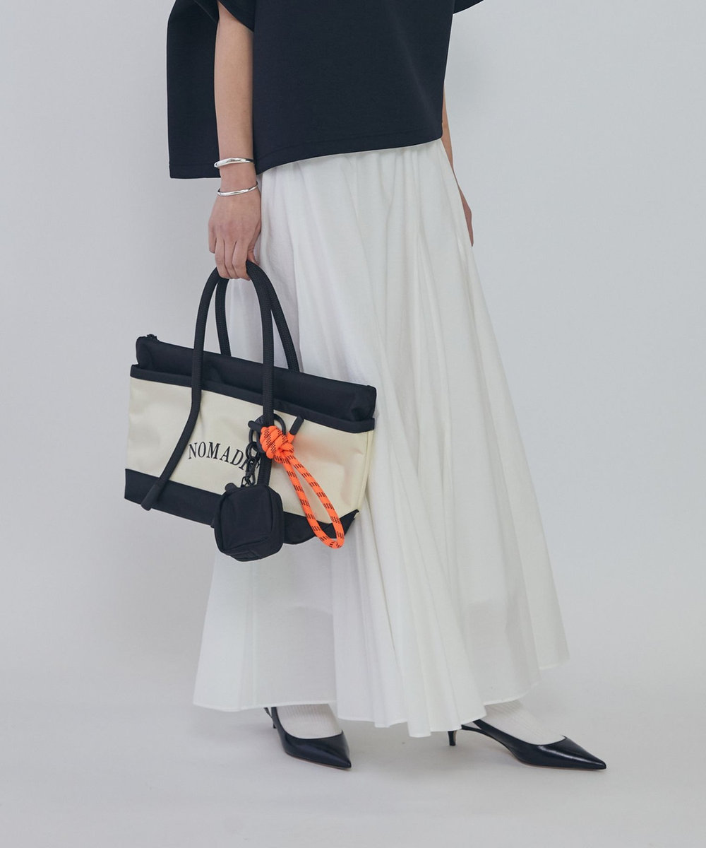 1er Arrondissement ＜NOMADIS (ノマディス)＞ 別注“CITYTREK＆KNOT/P"トートバッグ（ポーチ付き） オフホワイト