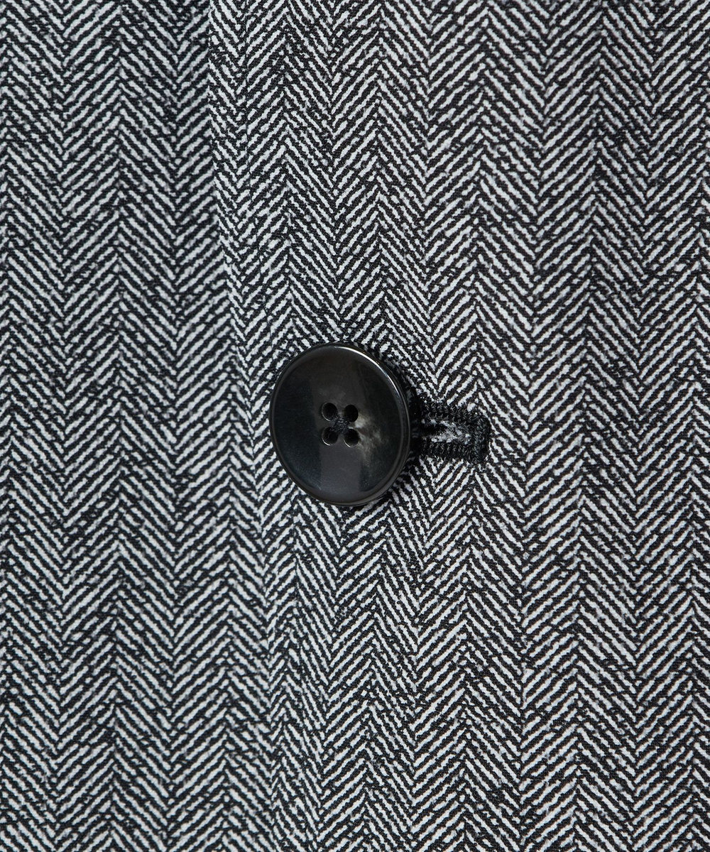 MEN'S BIGI 【ACTIVE TAILOR】Dot Air ヘリンボーン×千鳥格子/デニム柄 セットアップジャケット＜通気性/吸水速乾/ストレッチ＞ ブラック系その他