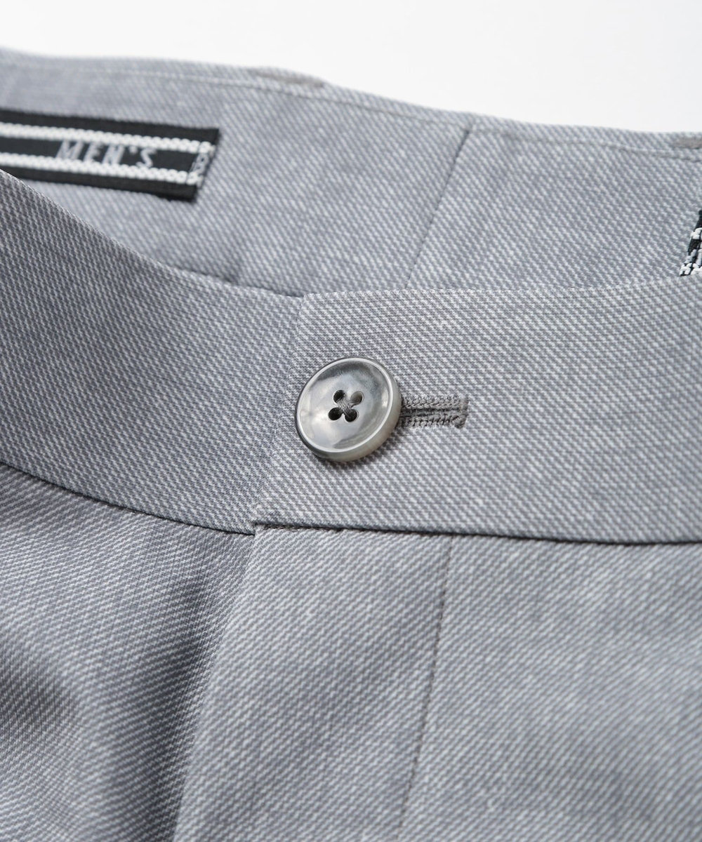 MEN'S BIGI 【ACTIVE TAILOR】COOL TOUCH 接触冷感ハイパーストレッチパンツ ライトグレー