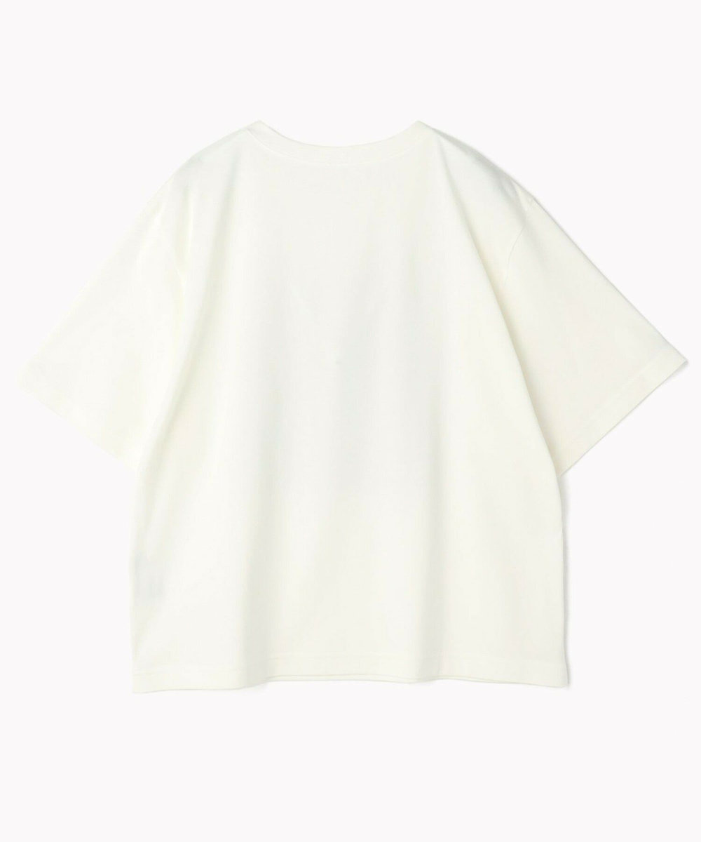 L'EQUIPE Lサイズ（大きいサイズ） 【大きいサイズ】シアーロゴプリントTシャツ グレー