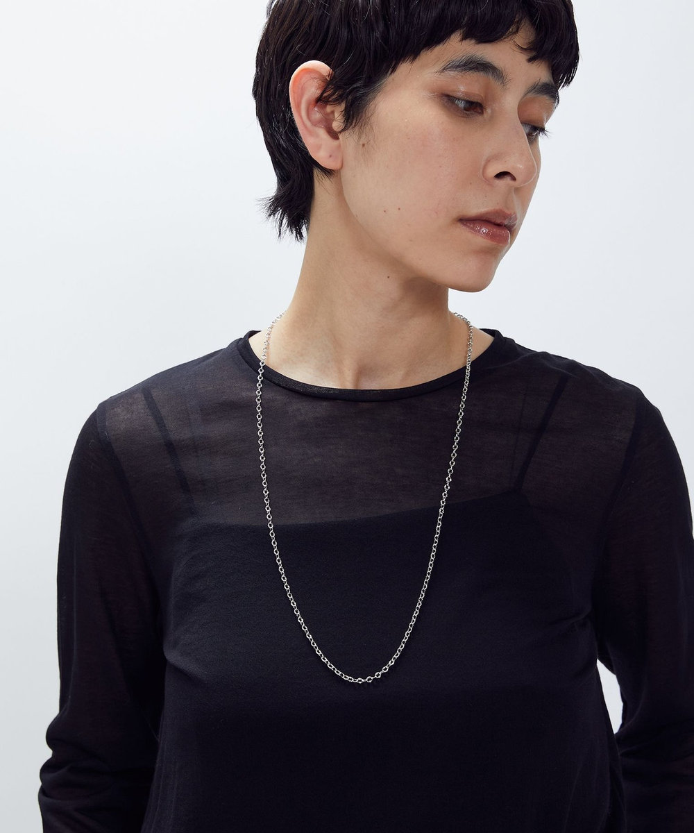1er Arrondissement ＜PHILIPPE AUDIBERT (フィリップオーディベール)＞"Lynn" ロングネックレス（シルバー） シルバー