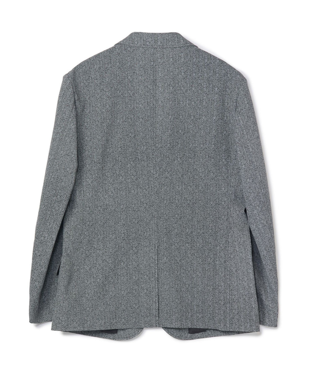 MEN'S BIGI 【ACTIVE TAILOR】Dot Air ヘリンボーン×千鳥格子/デニム柄 セットアップジャケット＜通気性/吸水速乾/ストレッチ＞ ブラック系その他