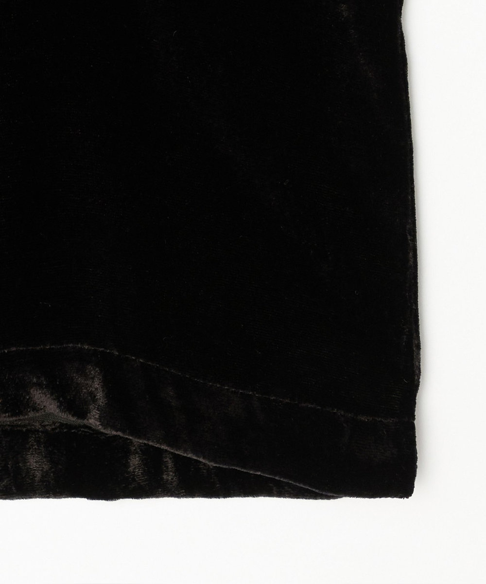 1er Arrondissement ＜COUTURE D'ADAM/クチュール ド アダム＞ベロアシャツ ブラック