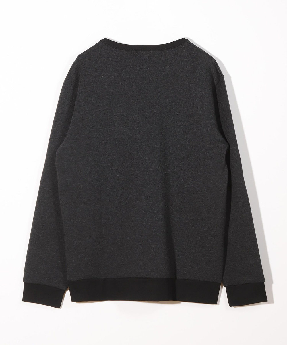 MEN'S BIGI ライトダンボールスウェットロングTシャツ チャコールグレー