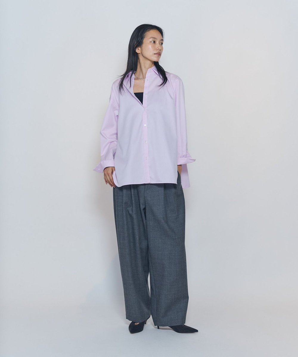 1er Arrondissement シャンブレーシャツ ピンク
