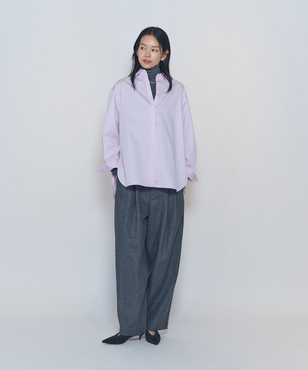 1er Arrondissement シャンブレーシャツ ピンク