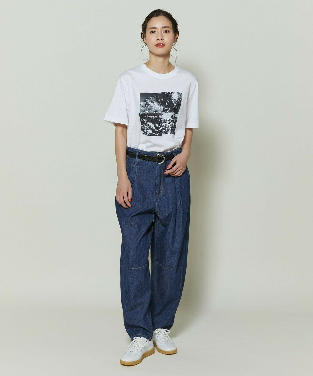 L'EQUIPE GREEN リサイクルデニムパンツ インディゴブルー