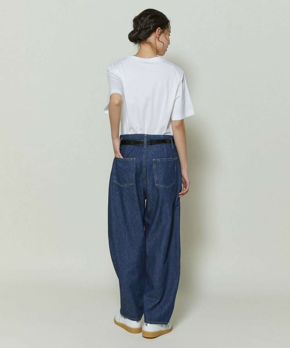 L'EQUIPE GREEN リサイクルデニムパンツ インディゴブルー