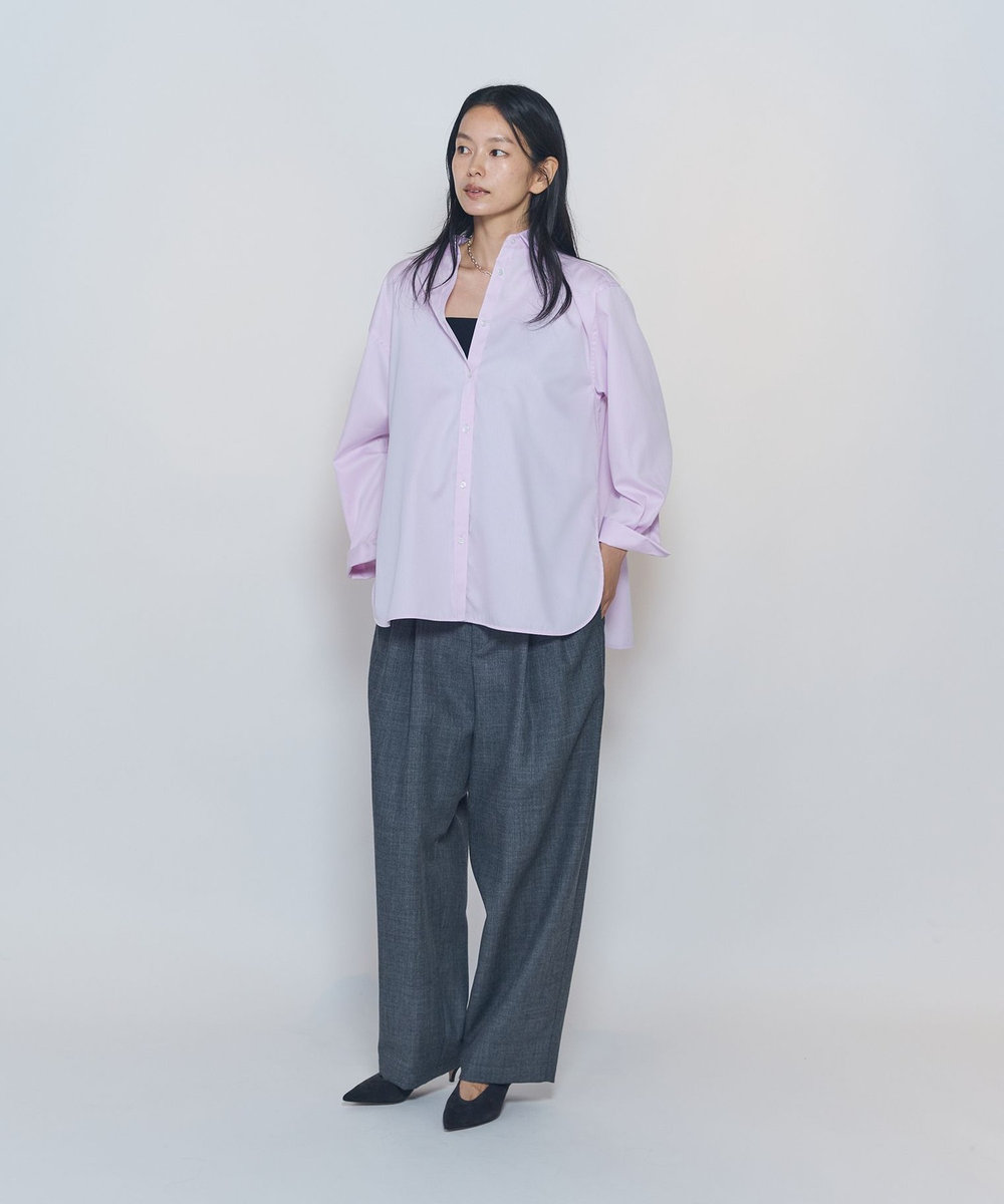 1er Arrondissement シャンブレーシャツ ピンク