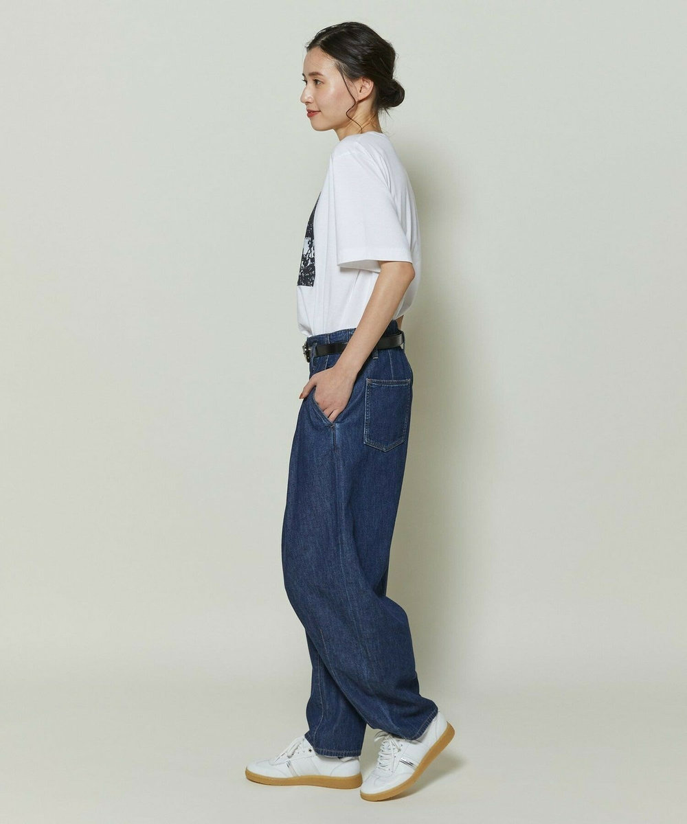 L'EQUIPE GREEN リサイクルデニムパンツ インディゴブルー