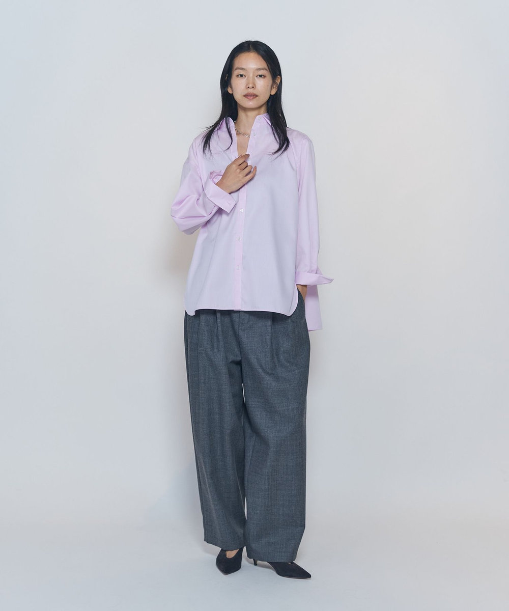 1er Arrondissement シャンブレーシャツ ピンク