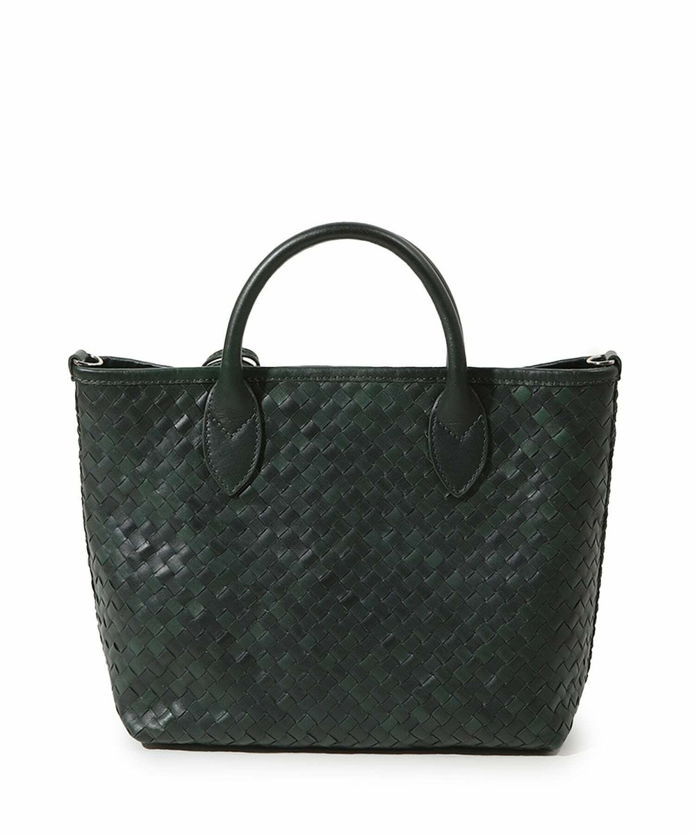 MEN'S BIGI 【SEEKER/シーカー】別注メッシュレザートートバッグ グリーン