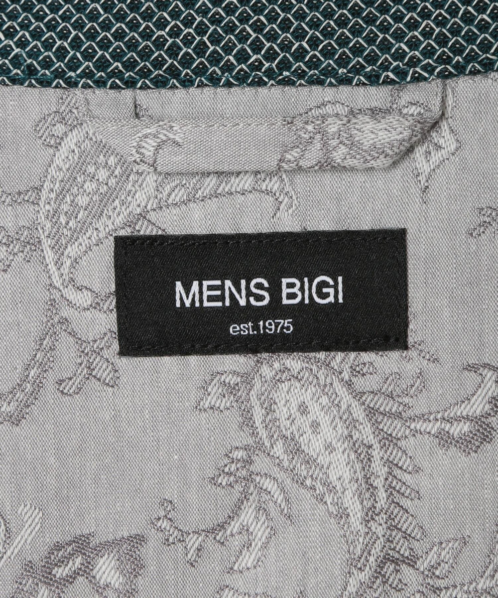 MEN'S BIGI ハニカムメッシュカットジャケット グリーン系その他