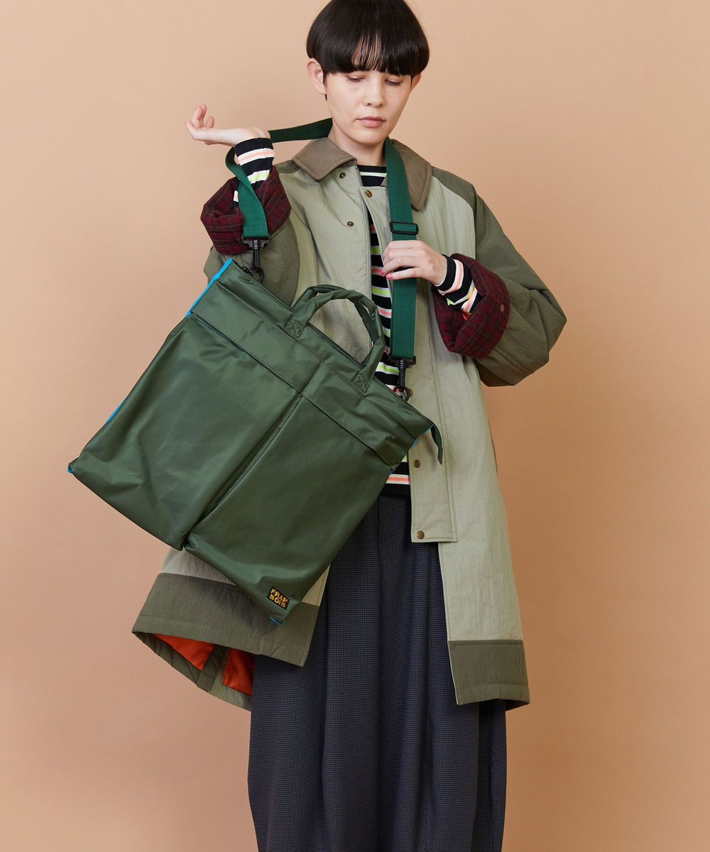 FRAPBOIS ヘルメットBAG カーキ