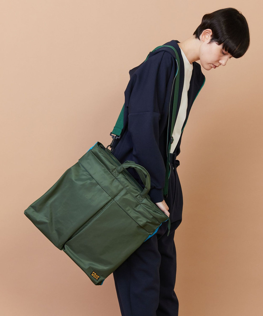 FRAPBOIS ヘルメットBAG カーキ