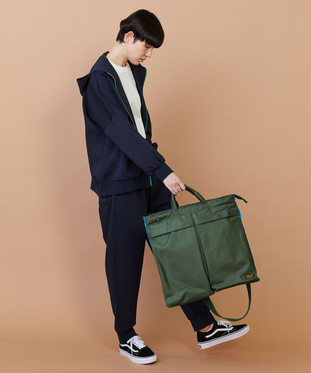 FRAPBOIS ヘルメットBAG カーキ