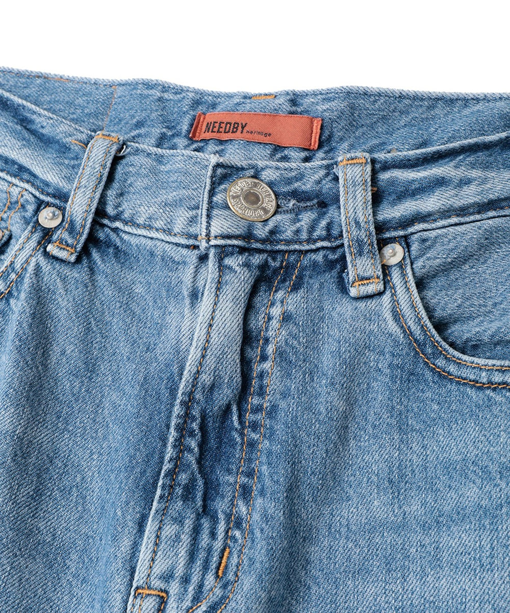 1er Arrondissement ＜NEEDBY heritage/ニードバイ ヘリテージ＞"MILEY"デニムパンツ ブルー