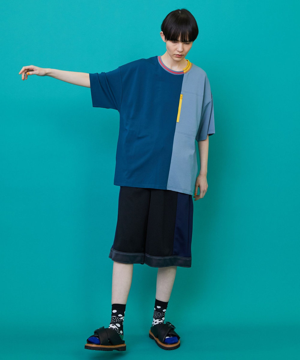FRAPBOIS ショートジャージ パンツ ブラック系その他