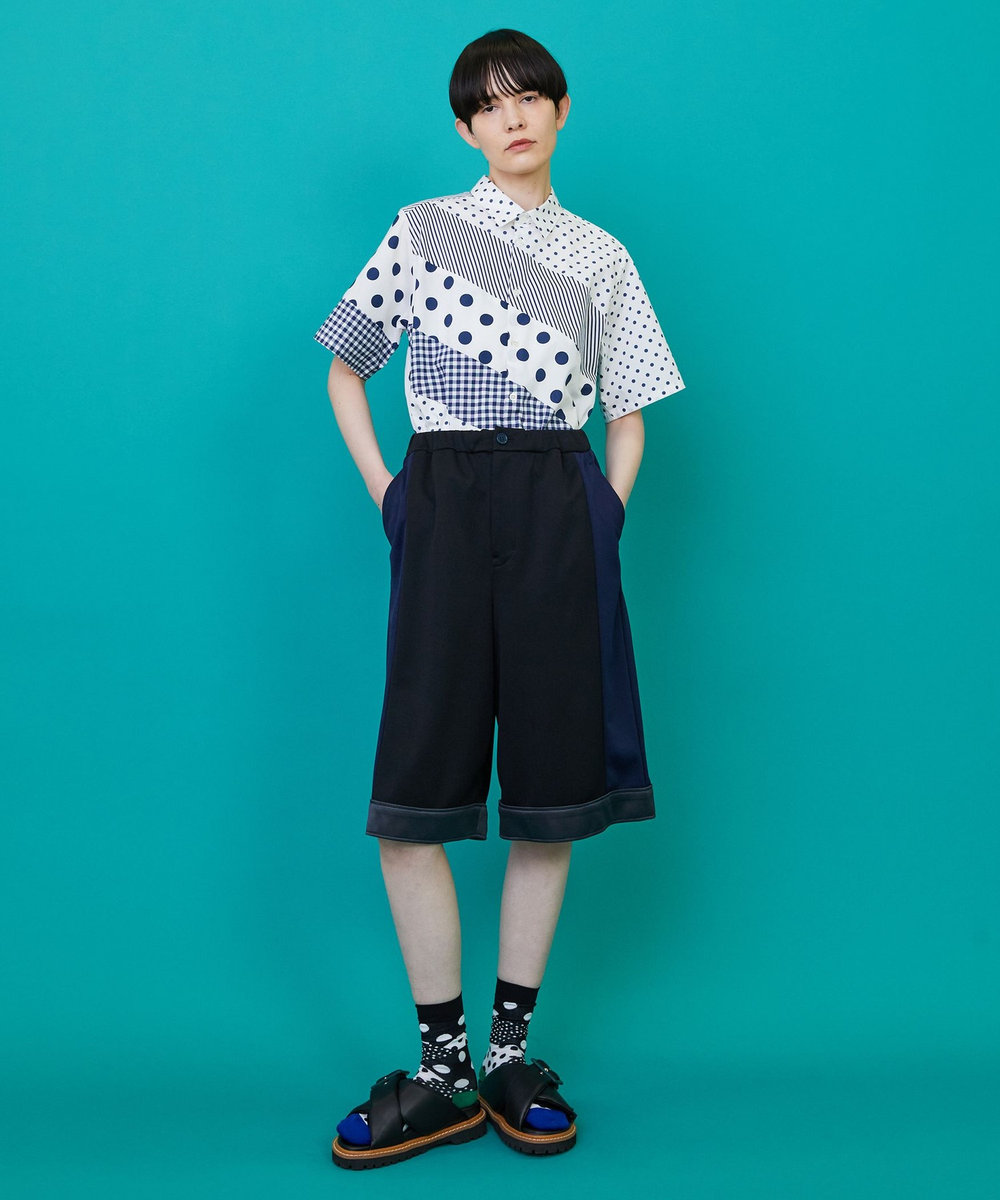 FRAPBOIS ショートジャージ パンツ ブラック系その他
