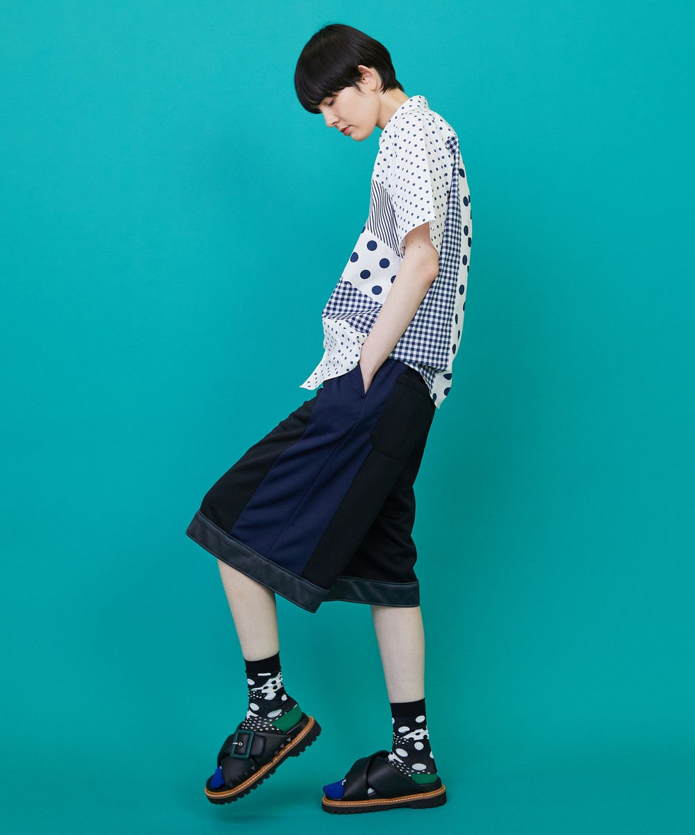 FRAPBOIS ショートジャージ パンツ ブラック系その他