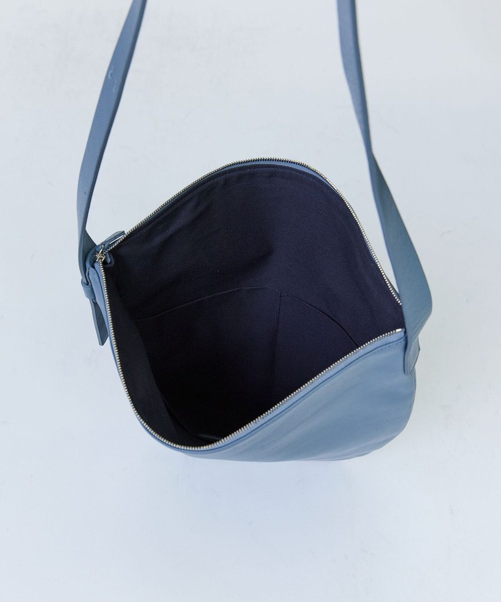 LOISIR 【Bucket Baggage】【別注カラー】＜Orange Piece Shoulder ＞ショルダーバッグ LL ブルー