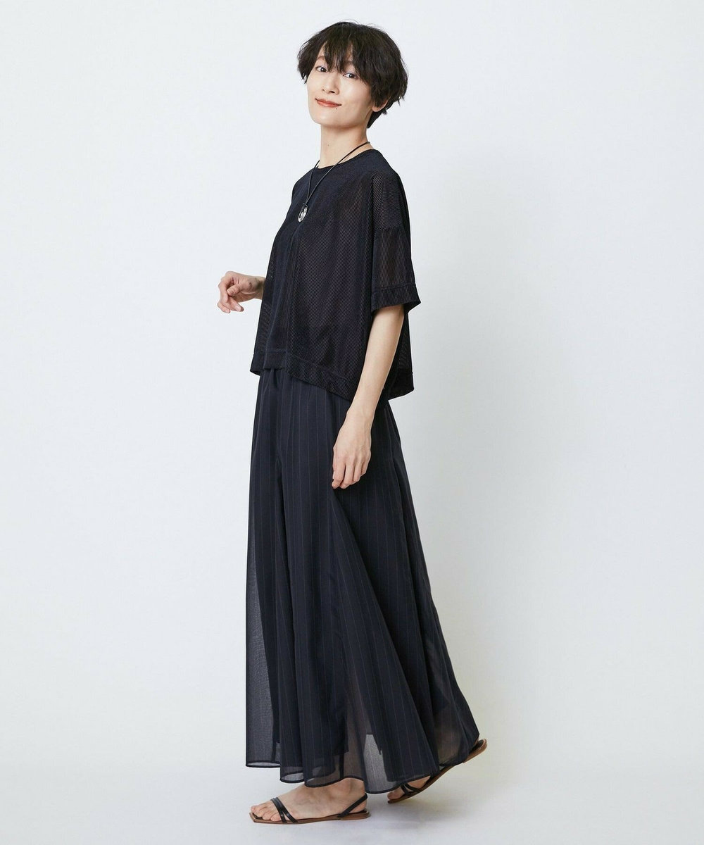 feerique feerique リヨセルパイルビッグTシャツ ブラック